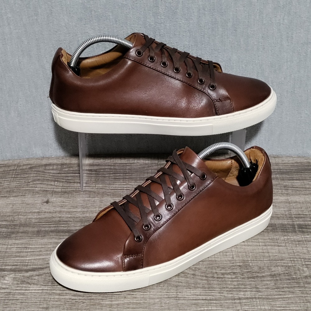 Thursday Boot Company Premier Low Top Men's 10.5 Brown Leather Casual Sneakers